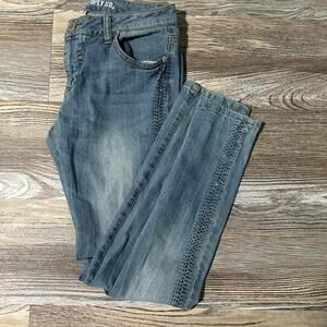 Mossimo supply co blue skinny